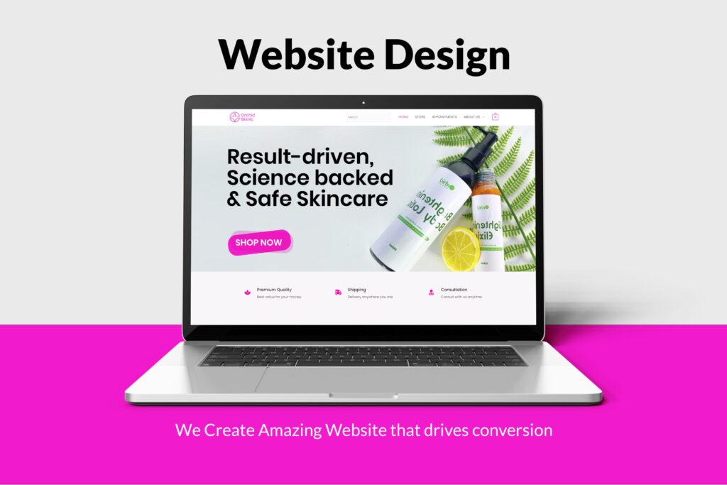 orchid skinic website